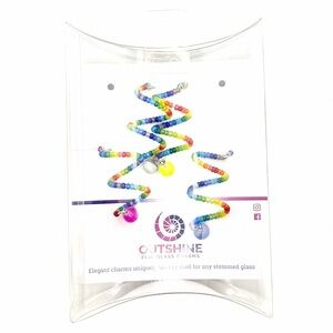 Outshine Glass Charms with Vibrant Beads